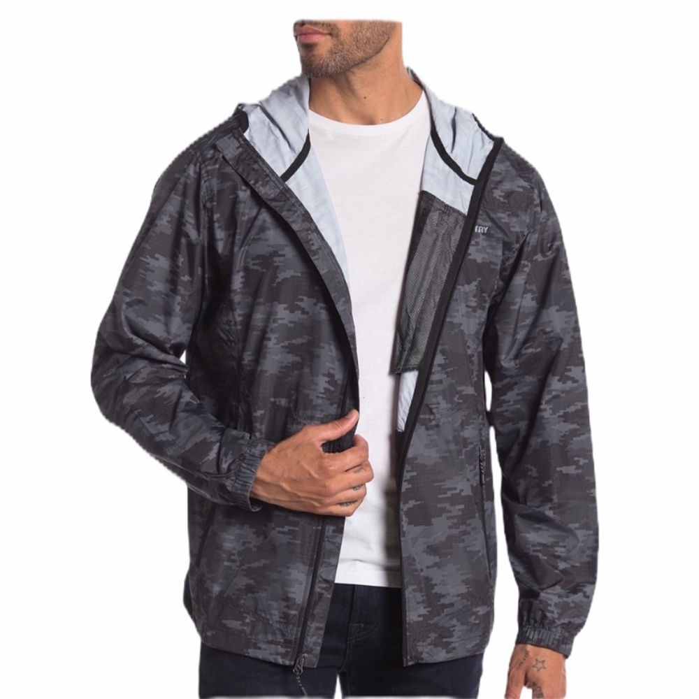 Free Country Hooded windbreaker Jacket